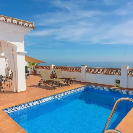 Villa Privada Con Increibles Vistas Al Mar Torrox